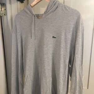 Men’s Lacoste Lightweight Sweatshirt - Light Grey